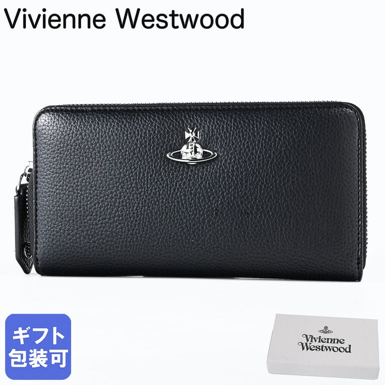 樂天商城 - 4/15はエントリー最大19倍★ヴィヴィアンウエストウッド Vivienne Westwood 長財布 ラウンドファスナー 小銭入れ付き ウォレット クラシック レディース ブラック 5106005BW S000D N403 【スペシャルラッピング660円(別売り)】