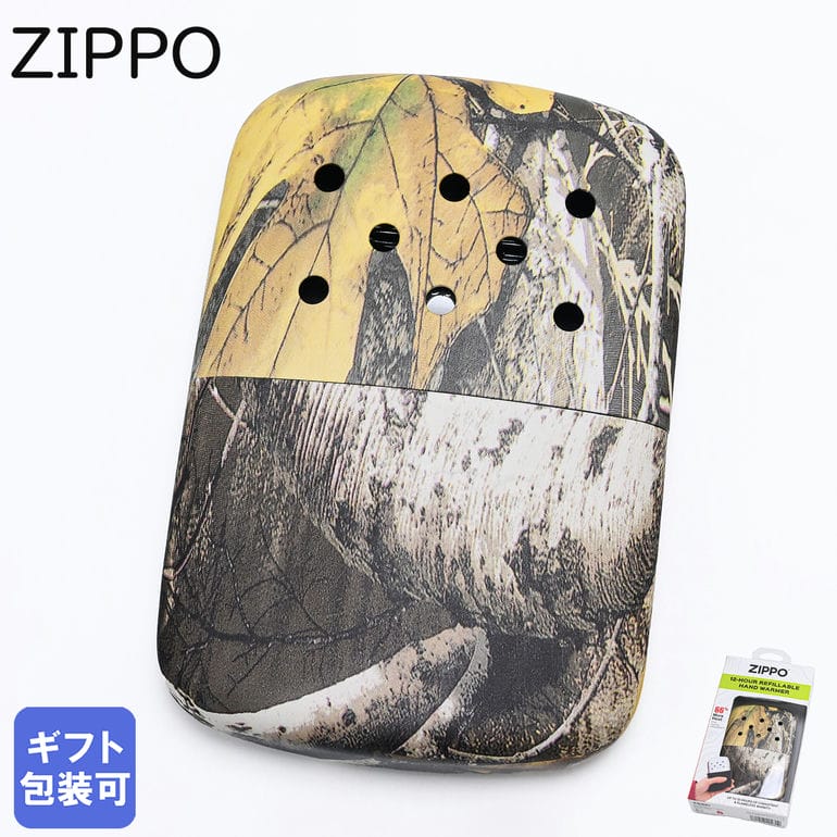 エントリー買いまわり最大19倍！ZIPPO ジッポー ハンドウォーマー オイル充填式 オイルカイロ エコカイロ ハンディウォーマー ウッド柄 木 リアルツリー 40431【スペシャルラッピング660円(別売り)】