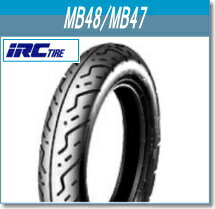 来店取付承ります 【セール特価】IRC[井上ゴム] MB48F [100/90-12] 59J TL フロント [122495] バイク タイヤ