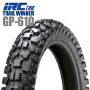 来店取付承ります 送料無料 IRC TRAIL WINNER GP-610 120/80-18 62P TL リア用 チューブレス バイクタイヤ CRF450L SRX600 セロー250