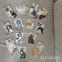 わっぺん あっぷりけ 可愛い 犬 猫 韓国 DIY 裁縫 トートバッグ