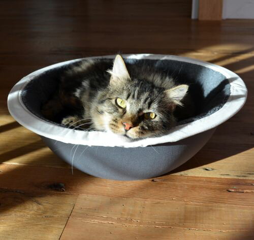 猫用 ベッド Nest bed hepper 猫 cat キャット ペットベッド ペット 猫鍋 送料無料 ニューヨーク ライナー付き ライナー ウォッシャブル