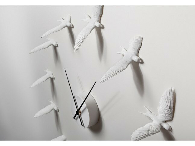 Swallow Clock Haoshi Design 時計 壁掛け時計 壁掛け 台湾 デザイン時計 デザイン つばめ 燕　ツバメ 幸運 希望 シンボル