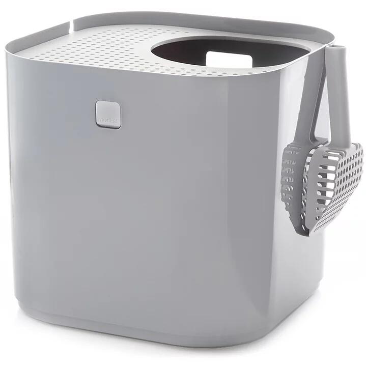 Modkat Litter Box モデキャットリターボックス 猫 トイレ 猫用トイレ 大型 飛び散らない 【 送料無料 】 上から 上から入る 大きい 大きめ 多頭飼い おしゃれ 人気 目隠し 隠す カバー ふた付き スコップ 飛び散り防止 袋 掃除しやすい モデコ MK103 109