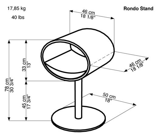 ドイツ 最高級 猫用ベッド rondostand レザー 革 猫用ベッド 猫用家具 ペット用 ペット 家具 送料無料 ハンドメイド 受注生産 レザー 猫家具 ペット家具 高級 3