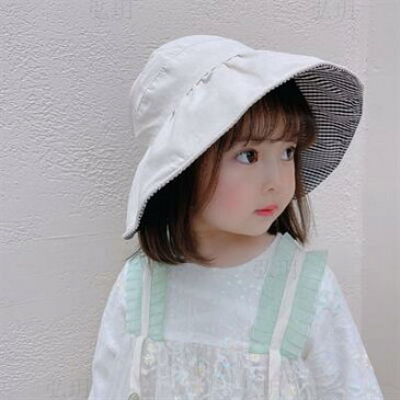 子供 帽子 日焼け帽 レディース 空頂 日焼けカバー 紫外線対策 サイズ調節可 つば広 おしゃれ 旅行用 夏季 折りたたみ式収納 ボウハット 2WAY サイズ調節可