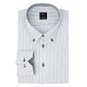 【50%OFFセール中】ワイシャツ メンズ 長袖 Yシャツ ドレスシャツ ビジネスシャツ カッターシャツ 形態安定 おしゃれ 白 ドレスシャツ ボタンダウン レ...