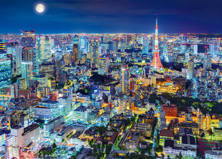 ジグソーパズル 煌めく東京の夜-東京 2000ピース 風景 EPO-54-018 ［CP-JP］［CP-MO］ パズル Puzzle ギフト 誕生日 プレゼント あす楽対応のサムネイル