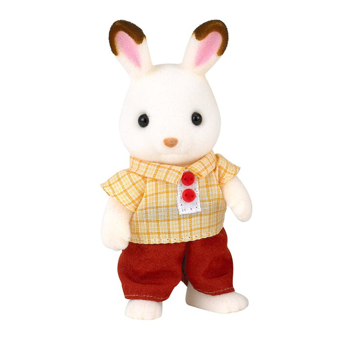 【あす楽】 おもちゃ ウ-61　シルバニアファミリー　ショコラウサギのお父さん 誕生日 プレゼント 子供 女の子 3歳 4歳 5歳 6歳 ギフト お人形 シルバニア