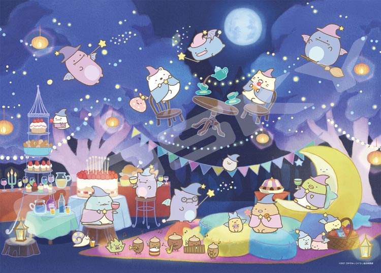 ジグソーパズル 青い月夜に(すみっコぐらし) 500ピース ENS-500-383 パズル Puzzle ギフト 誕生日 プレゼント あす楽対応のサムネイル