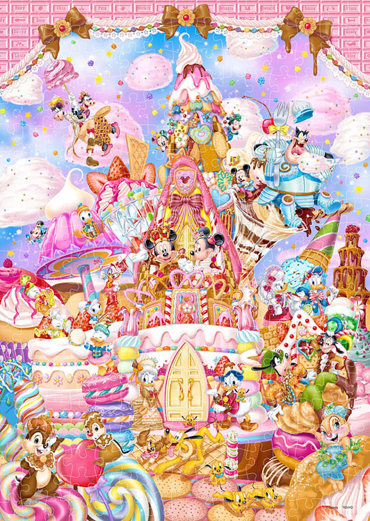 ジグソーパズル ミッキーのスイート キングダム(ミッキー&フレンズ) 300ピース TEN-D300-053 パズル Puzzle ギフト 誕生日 プレゼント あす楽対応のサムネイル