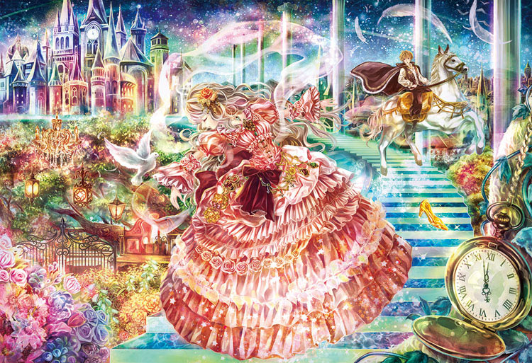 【あす楽】 ジグソーパズル APO-48-724　とりのあくあ　シンデレラ物語　300ピース パズル Puzzle ギフト 誕生日 プレゼント 誕生日プレゼント