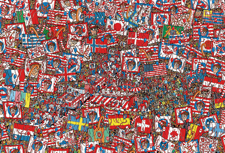 ジグソーパズル Where s Wally せいだいなパーティ ウォーリーをさがせ 1000ピース BEV-31-540 パズル Puzzle ギフト 誕生日 プレゼント あす楽対応