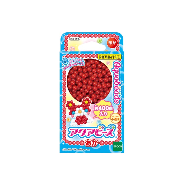 アクアビーズ 単色ビーズ あか AQ-256 ［CP-ET］ 誕生日 プレゼント 子供 ビーズ 女の子 男の子 5歳 6歳 ギフトのサムネイル