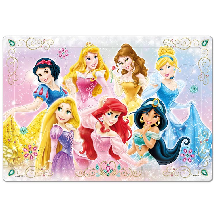 子供用パズル だいすき！ディズニープリンセス(ディズニー) 40ピース TEN-DC40-159 パズル Puzzle 子供用 幼児 知育玩具 知育パズル 知育 ギフト 誕生日 プレゼント 誕生日プレゼント あす楽対応のサムネイル