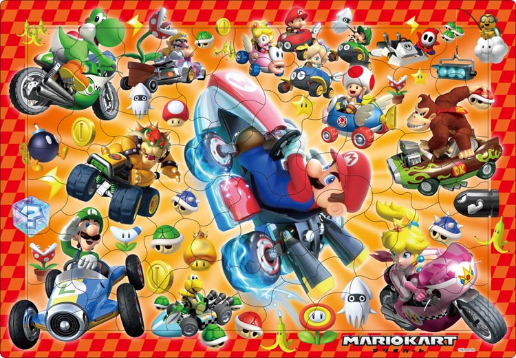 ピクチュアパズル マリオカート 75ピース スーパーマリオ APO-25-225 ［CP-CS］［CP-SM］ パズル Puzzle 子供用 幼児 知育玩具 知育パズル 知育 ギフト 誕生日 プレゼント 誕生日プレゼントのサムネイル