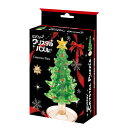 立体パズル クリスマスツリー 69ピース クリスタルパズル BEV-50288 ギフト 誕生日 プレゼント 透明パズル 立体パズル あす楽対応 その1