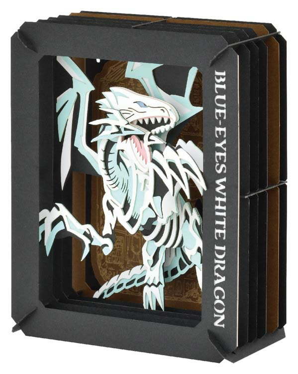 青眼の白龍（遊戯王デュエルモンスターズ） ENS-PT-314 雑貨 PAPER THEATER ペーパー シアター ギフト 誕生日 プレゼント 誕生日プレゼント クラフト ホビー 2