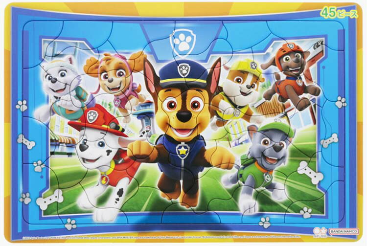 板パズル パズル45P パウ・パトロール 45ピース パウ・パトロール SUN-6372278A パズル Puzzle 子供用 幼児 知育玩具 知育パズル 知育 ギフト 誕生日 プレゼント 誕生日プレゼントのサムネイル