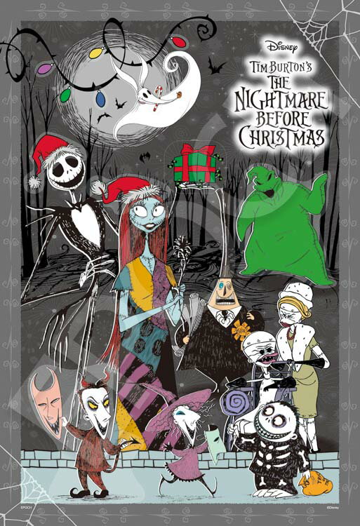 ジグソーパズル The Nightmare Before Christmas -Season 039 s Screaming-(ナイトメアビフォアクリスマス) 300ピース EPO-73-402 パズル デコレーション パズデコ Puzzle Decoration 布パズル ギフト プレゼント