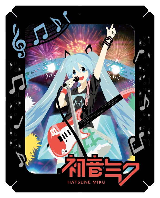 雑貨 Let's live（初音ミク） ENS-PT-224 雑貨 PAPER THEATER ペーパー シアター ギフト 誕生日 プレゼント 誕生日プレゼント クラフト ホビー