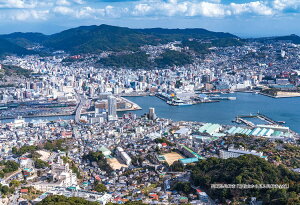 ジグソーパズル 長崎県長崎市「稲佐山から見る長崎市全域」 300ピース CUT-300-394 パズル Puzzle ギフト 誕生日 プレゼント