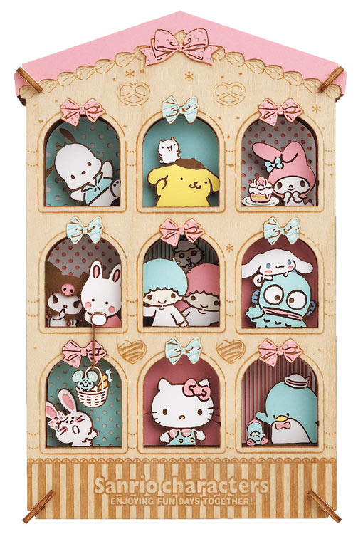 お菓子のおうち ENS-PT-WL14X ［CP-SR］ 雑貨 PAPER THEATER ペーパー シアター ギフト 誕生日 プレゼント 誕生日プレゼント クラフト ホビー