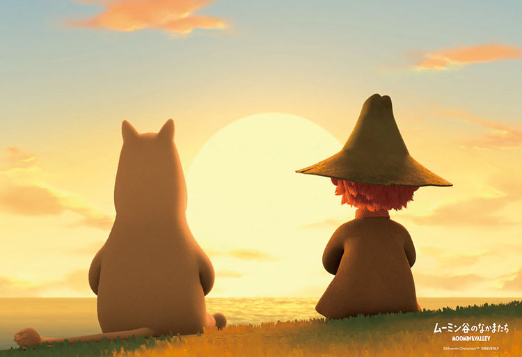 ジグソーパズル ムーミントロールとスナフキン(ムーミン) 80ピース BEV-80-040 パズル Puzzle ギフト ..