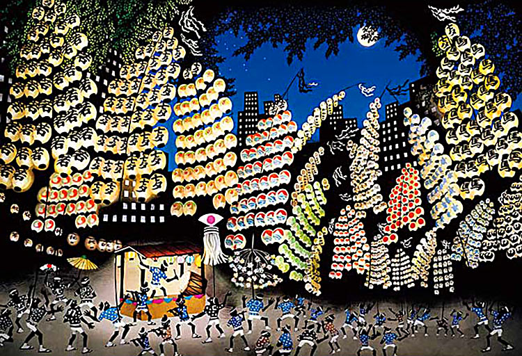 ジグソーパズル 竿燈まつり−秋田−(藤城清治) 300ピース APP-300-339 パズル Puzzle ギフト 誕生日 プレゼント 誕生日プレゼント