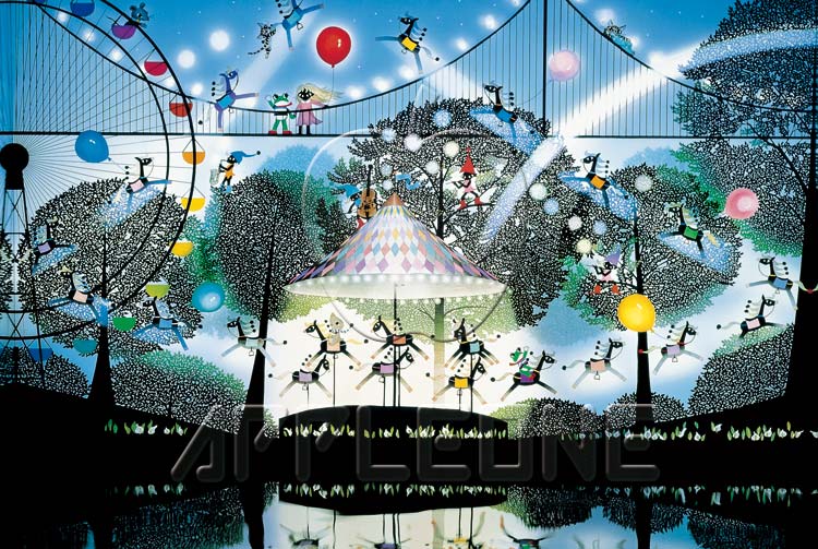 ジグソーパズル 木馬の夢(藤城清治) 1000ピース APP-1000-255 パズル Puzzle ギフト 誕生日 プレゼント 誕生日プレゼント あす楽対応のサムネイル