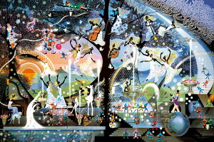 ジグソーパズル 愛の泉(藤城清治) 1000ピース APP-1000-496 パズル Puzzle ギフト 誕生日 プレゼント 誕生日プレゼント