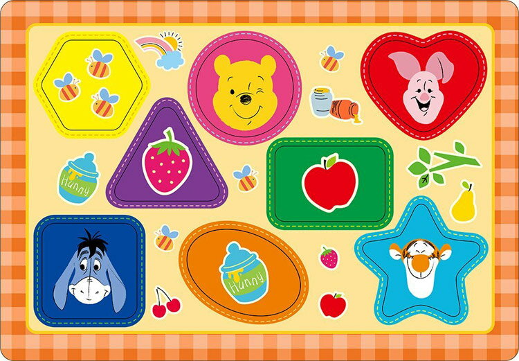 ジグソーパズル プーさん だいすき(ディズニー) 8ピース TEN-DC08-132 ［CP-CP］ パズル Puzzle 子供用 幼児 知育玩具 知育パズル 知育 ギフト 誕生日 プレゼント 誕生日プレゼント