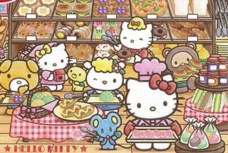 子供用パズル ハローキティのたのしいパン屋さん(ハローキティ) 80ピース TEN-MC80-892 パズル Puzzle 子供用 幼児 知育玩具 知育パズル 知育 ギフト 誕生日 プレゼント 誕生日プレゼント あす楽対応のサムネイル