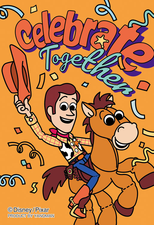 ジグソーパズル トイ・ストーリー / ウッディ＆ブルズアイ(トイストーリー) 70ピース YAM-70-37 パズル Puzzle ギフト 誕生日 プレゼントのサムネイル