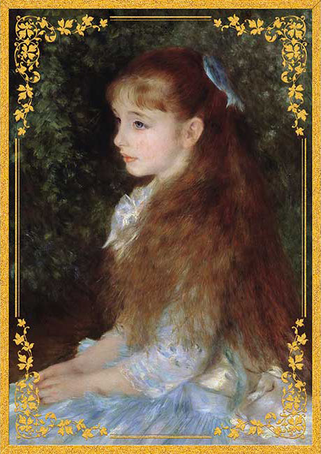 ジグソーパズル イレーヌ・カーン・ダンヴェール嬢の肖像(ルノワール) 108ピース APP-108-088 パズル P..