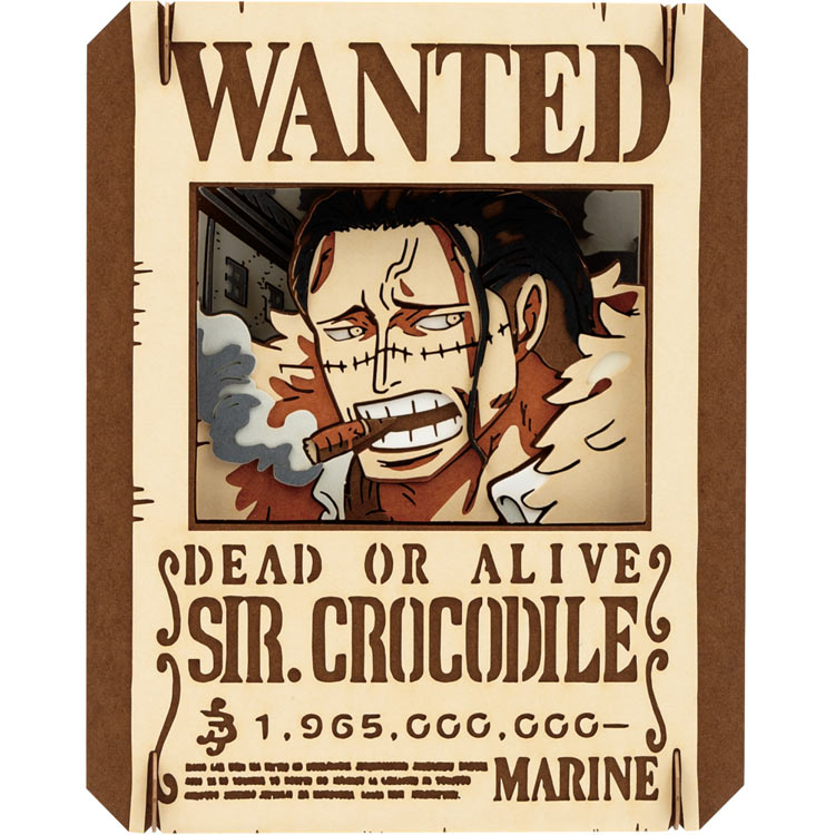 クロコダイル(ワンピース) ENS-PT-392 雑貨 PAPER THEATER ペーパー シアター ギフト 誕生日 プレゼント 誕生日プレゼント クラフト ホビー