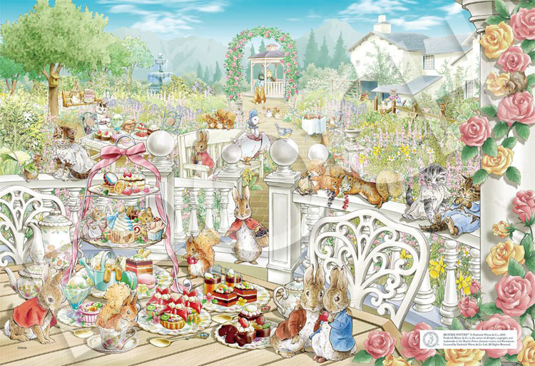 ジグソーパズル ピーターラビットTM　アフタヌーンティー(ピーターラビット) 300ピース EPO-28-212s パズル Puzzle ギフト 誕生日 プレゼント