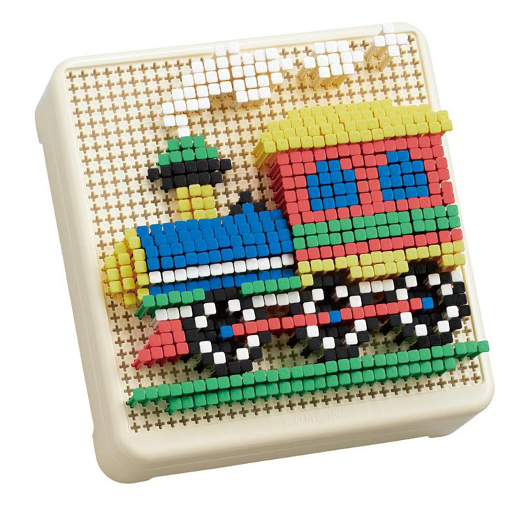 ジグソーパズル 立体ドット絵メーカー KMN-RD-10 【送料無料】 パズル Puzzle 子供用 幼児 知育玩具 知育パズル 知育 ギフト 誕生日 プレゼント 誕生日プレゼント