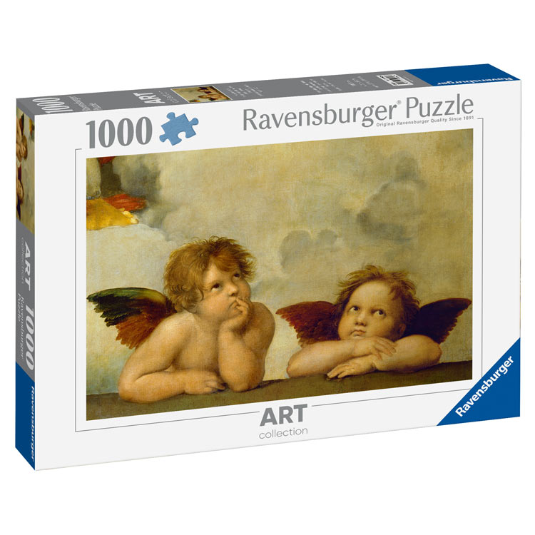 ジグソーパズル ラファエロ「システィーナの聖母」(ラファエロ) 1000ピース RAV-000624 パズル Puzzle ギフト 誕生日 プレゼント