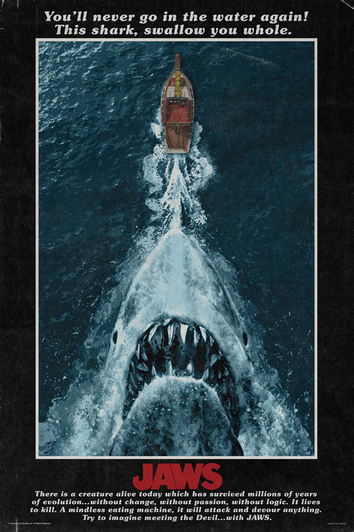 Rakuten - ジグソーパズル JAWS(ジョーズ) 1000ピース YAM-10-1504 パズル Puzzle ギフト 誕生日 プレゼント