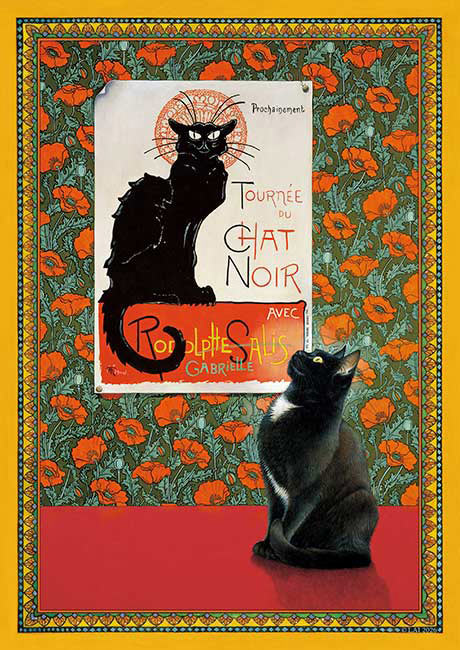 ジグソーパズル シャ ノワール(レズリー・アン・アイボリー) 108ピース APP-108-095 パズル Puzzle ギフト 誕生日 プレゼント 誕生日プレゼント