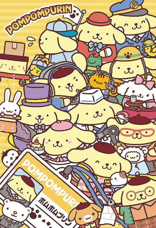 ●予約　ジグソーパズル ほたらくポムポムプリン(サンリオ) 300ピース BEV-300-184 パズル Puzzle ギフ..