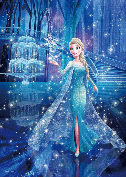 Rakuten - ジグソーパズル エルサの魔法（アナと雪の女王）(アナと雪の女王) 500ピース TEN-D500-683 パズル Puzzle ギフト 誕生日 プレゼント