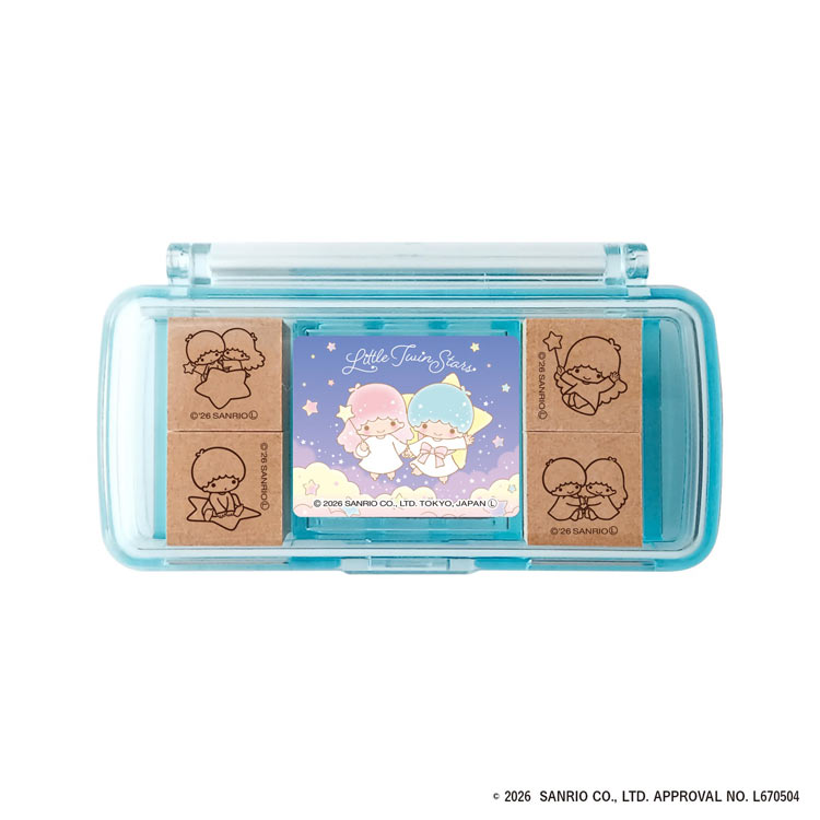 樂天商城 - ●予約　 リトルツインスターズ(サンリオ) BEV-SGM-040 ［CP-SR］ 文具 スタンプ ギフト 誕生日 プレゼント