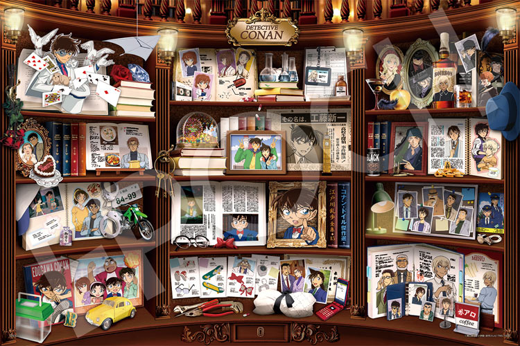 樂天商城 - ●予約　ジグソーパズル Bookshelf / 名探偵コナン(名探偵コナン) 1000ピース EPO-12-710s ［CP-EC］ パズル PUZZIE ギフト 誕生日 プレゼント 誕生日プレゼント