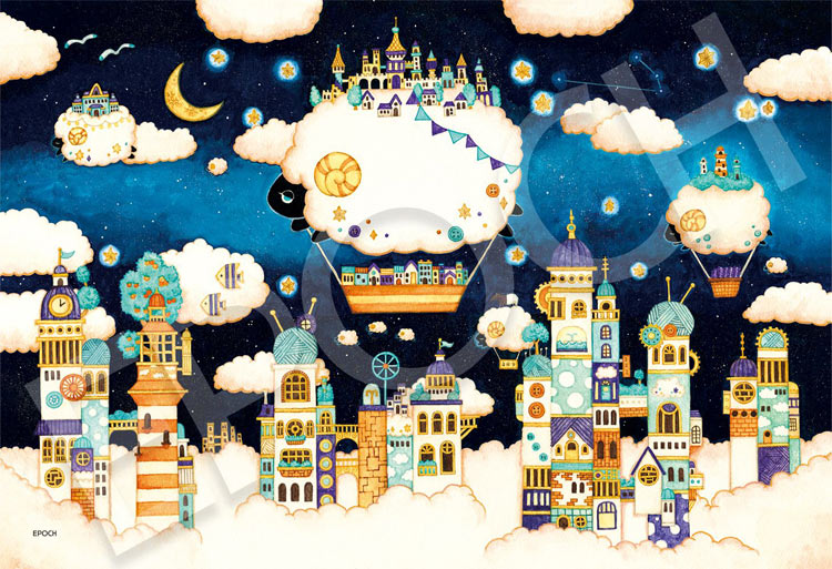 Rakuten - ●予約　ジグソーパズル 夢見る羊の街(西村典子) 300ピース EPO-28-225s パズル Puzzle ギフト 誕生日 プレゼント 誕生日プレゼント