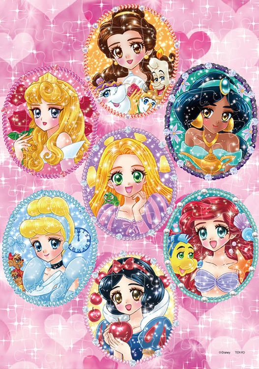 樂天商城 - ジグソーパズル ディズニープリンセス アート コレクション BY 中川翔子(プリンセス) 108ピース TEN-D108-075 パズル Puzzle ギフト 誕生日 プレゼント 誕生日プレゼント