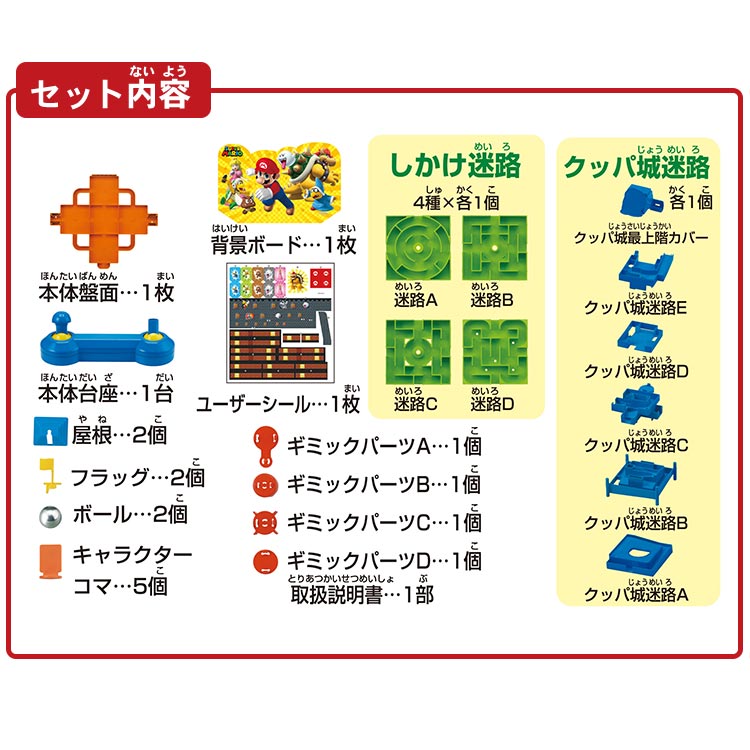 スーパーマリオ 大迷路ゲームDX ピーチ姫と5つの迷宮！ EPT-07133 ［CP-SM］ 誕生...