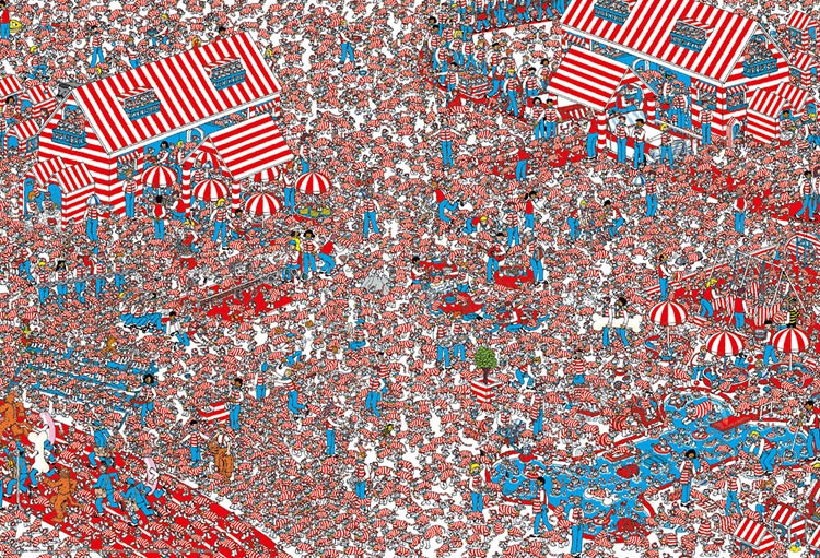 ジグソーパズル Where's Wally？ ウーフの国(ウォーリーをさがせ) 1000ピース BEV-M81-727 パズル Puzzle マイクロピース ギフト 誕生日 プレゼント 誕生日プレゼント あす楽対応