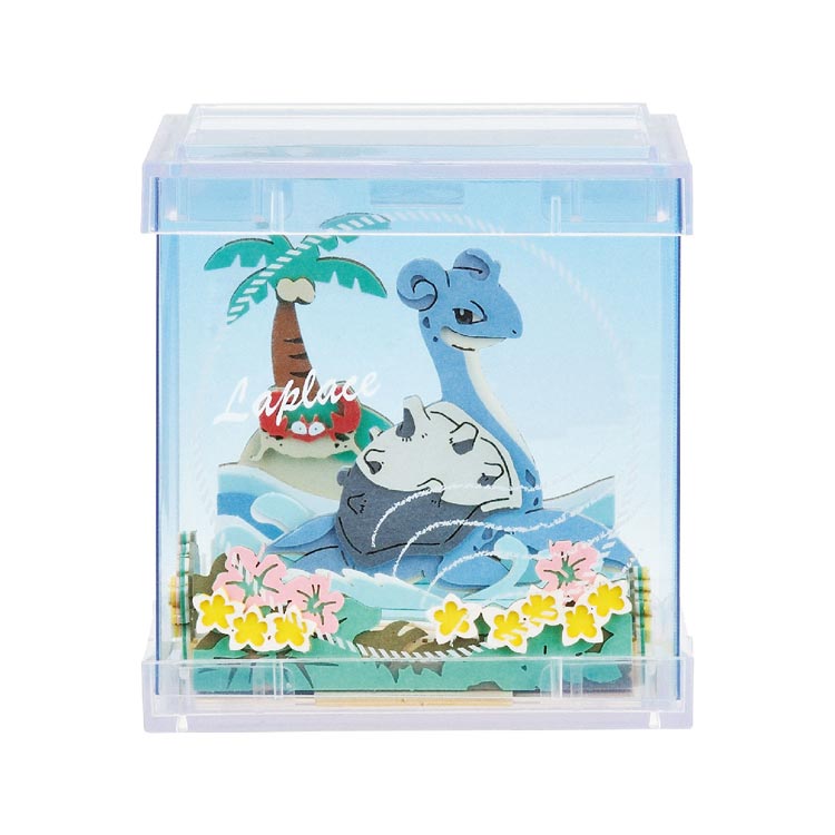 雑貨 ENS-PTC-07　ペーパーシアター　ペーパーシアター − キューブ −　ラプラス （ポケットモンスター） 雑貨 PAPER THEATER ペーパー シアター ギフト 誕生日 プレゼント 誕生日プレゼント クラフト ホビーのサムネイル